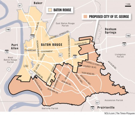 St George Baton Rouge Map Rich Residents Of Small Town Seek To Secede From Poor Predominantly Black  Residential Area - The Black Youth Project