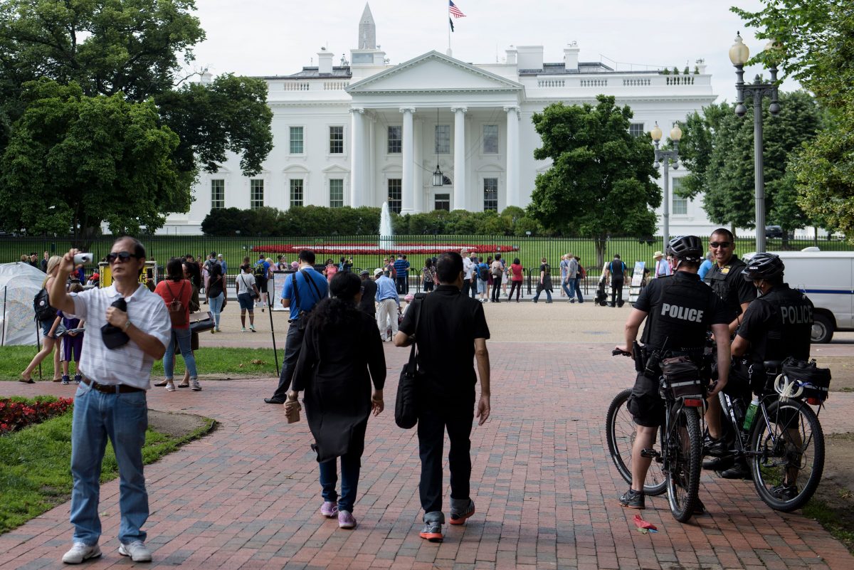 White House on Lockdown During Memorial Day